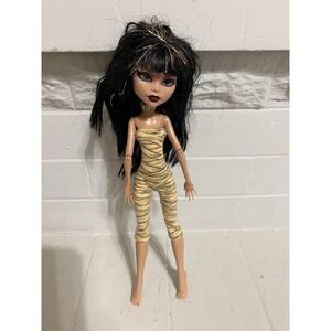 Monster High Cleo De Nile Doll Mattel 2014 Jumpsuit Earring